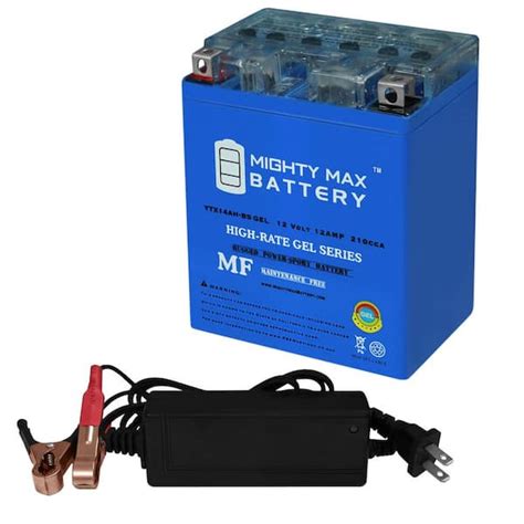 Mighty Max Battery Ytx Ah Gel Battery For Yamaha Wolverine V