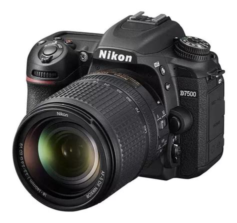 Nikon Kit D7500 Lente 18 140mm Ed Vr Dslr Color Negro Cuotas Sin