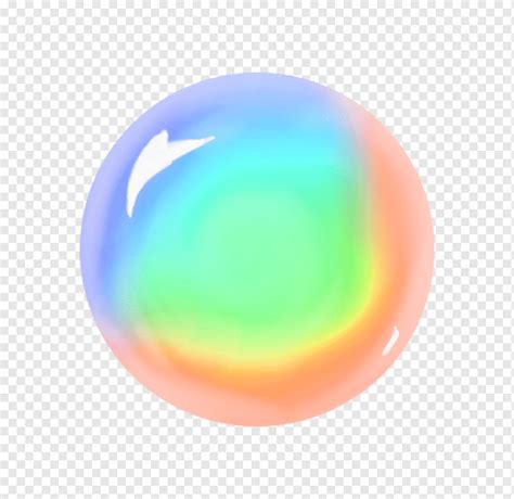 Orb Rainbow Sphere Color Rainbow Color Sphere Mystery Png Pngwing