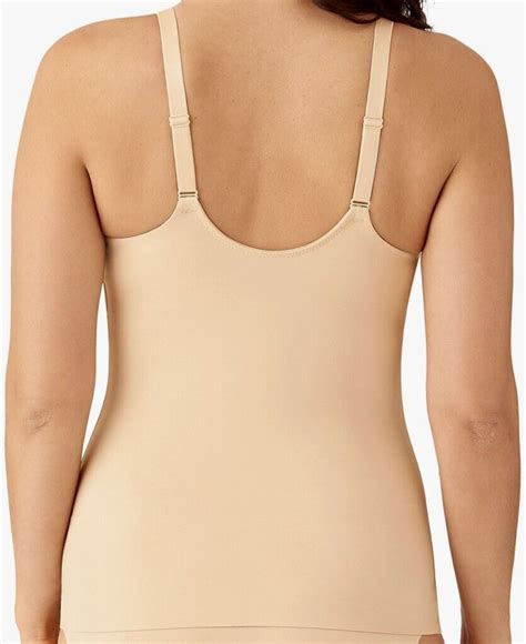 WACOAL At Ease Shaping Camisole Mod Control Nude Tank Top Women 34DD