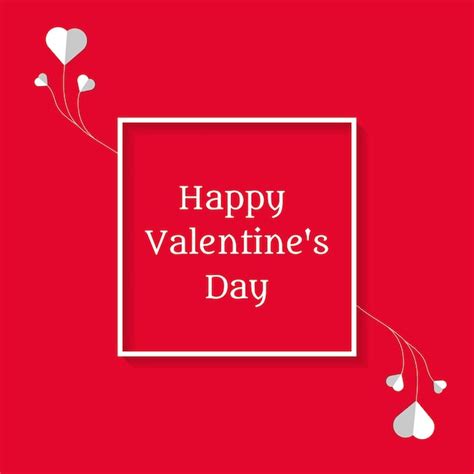 Premium Vector Happy Valentines Day Social Media Post Design