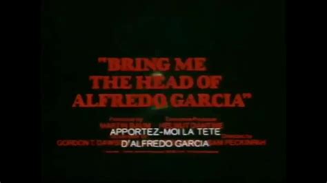 Apportez moi la tête d Alfredo Garcia VOST Vidéo Dailymotion