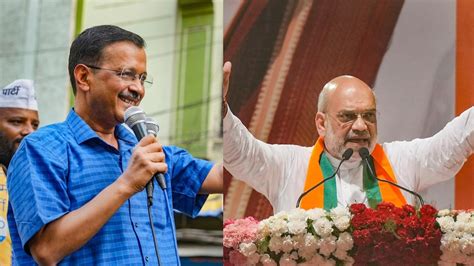 Arvind Kejriwal Hits Out At Amit Shah Are People Of Delhi Punjab Goa Pakistanis