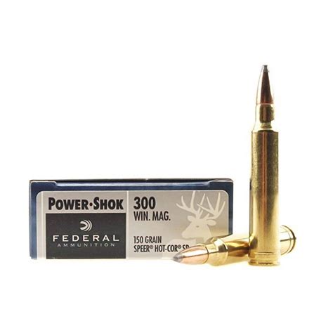 Federal 300 Win 150 Grain Ammo 300wgs