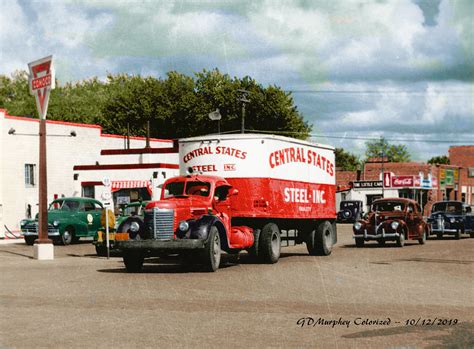 International Central Staes 66 Colorized Route 66 Memories George