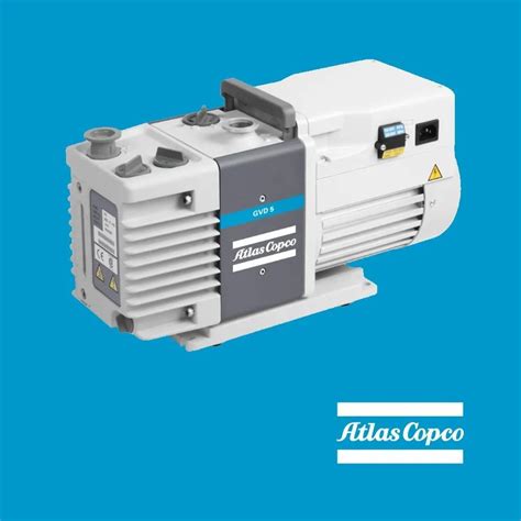 Atlas Copco 2 Stage Oil Sealed Rotary Vane Vacuum Pumps For Industrial