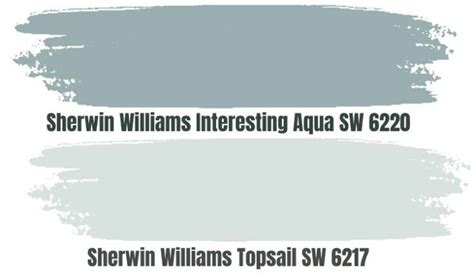 Sherwin Williams Interesting Aqua SW 6220 Sherwin Williams Colors