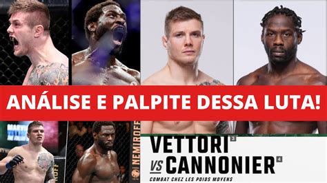 Marvin Vettori Vs Jared Cannonier Palpite Ufc Fight Night