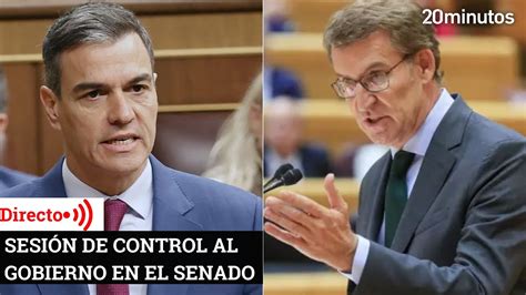 Sánchez Y Feijóo Cara A Cara Tras El Acuerdo Para Renovar El Cgpj