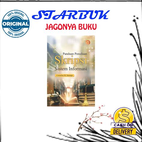 Jual Panduan Penulisan Skripsi Sistem Informasi Cornelius M Buku