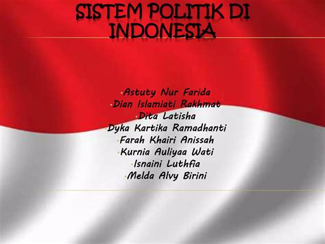 Sistem Politik Di Indonesia PPT