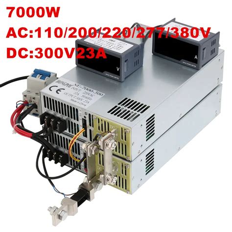 Buy 7000w 300v 23a 0 300v Power Supply 300v 23a Ac Dc High Power Psu 0 5v