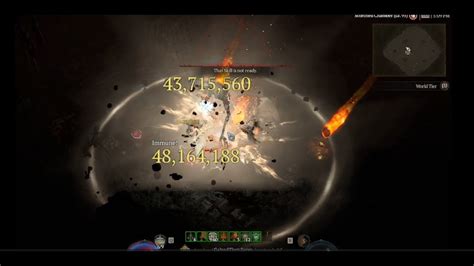 Diablo 4 Sorc Season 1 Meteors Hydras Go Crazy Tier 100 Nightmare