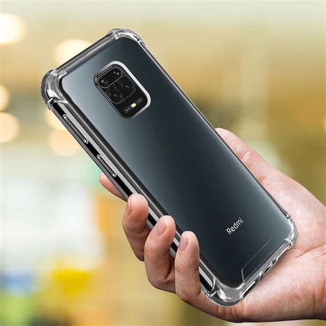 Akashi Coque TPU Angles Renforcés Xiaomi Redmi Note 9 Pro 9S Coque