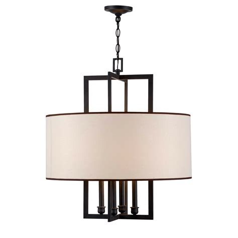 World Imports Lighting Cathedral 4 Light Drum Pendant Reviews Wayfair