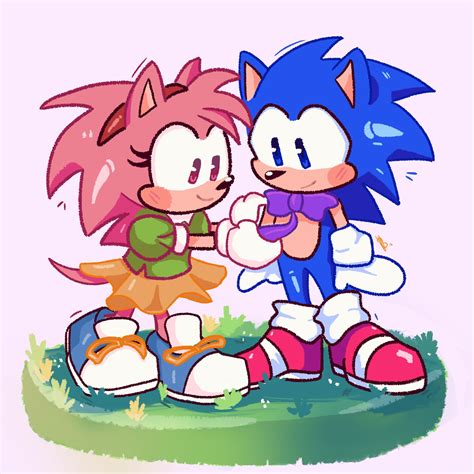 Amy And Sonic Sonic The Hedgehog Wallpaper 44494149 Fanpop