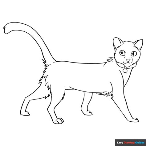 Warrior Cat Firestar Coloring Pages