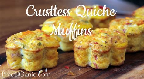 Crustless Sweet Potato Quiche Muffins | PractiGanic: Vegetarian Recipes and Organic Living