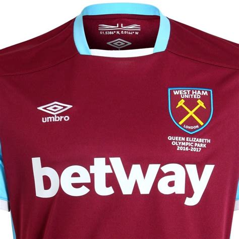 West Ham United Fußball Trikot Home 2016 17 Umbro