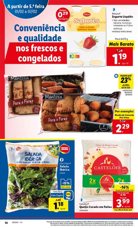 Antevisão Folheto Lidl Supermercados Promoções 1 a 7 fevereiro O Caça