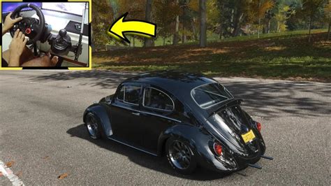 FUSCÃO INSANO VOLKSWAGEN BEETLE Forza Horizon 4 gameplay Logitech g29