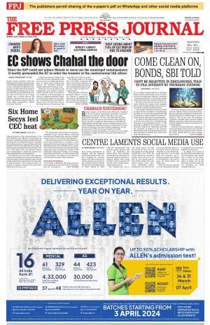 Free Press Journal Mumbai Edition Tue Mar