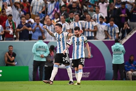 Messi E Enzo Marcam Argentina Vence M Xico E Segue Viva Na Copa Do