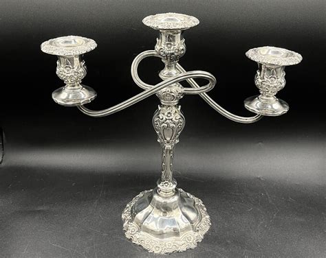 Vintage Webster Wilcox Countess International Silver Co Candelabra