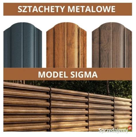 Sztachety Metalowe Model Sigma Skar Ysko Kamienna Sprzedajemy Pl