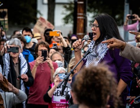 Opinion | Rashida Tlaib’s video calls for “no peace” in Gaza - The ...