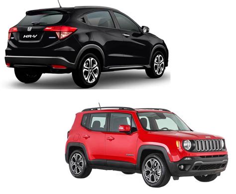 Honda Hr V X Jeep Renegade Especifica Es E Comparativo