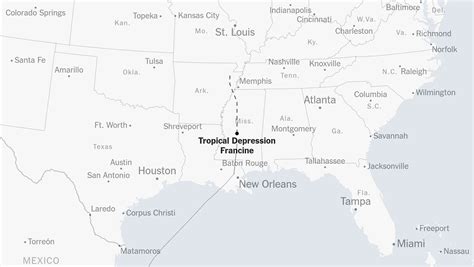 Hurricane Francine Tracker Map Alta Clarine