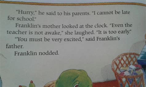 Franklin Goes To School By Paulette Bourgeois Hobbies And Toys Books