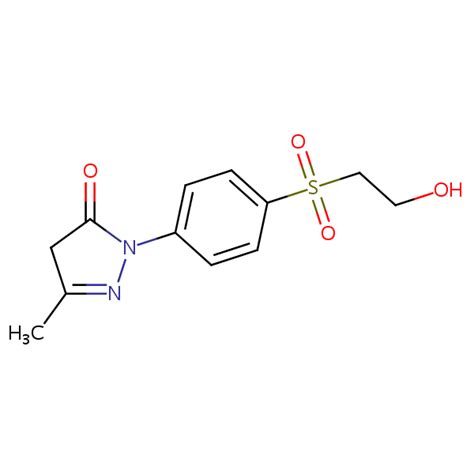 3H Pyrazol 3 One 2 4 Dihydro 2 4 2 Hydroxyethyl Sulfonyl Phenyl 5