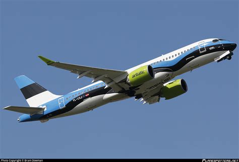 YL CSJ Air Baltic Airbus A220 300 BD 500 1A11 Photo By Bram Steeman