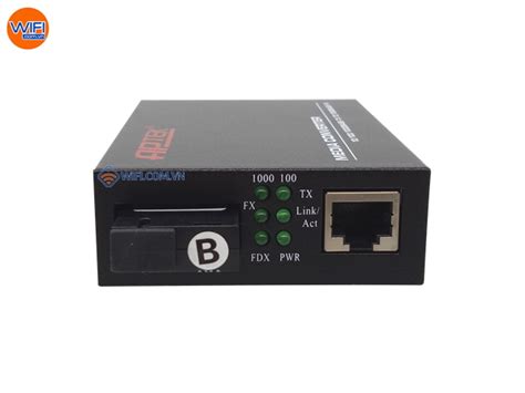 Converter Quang Gigabit Single Mode Aptek Ap B