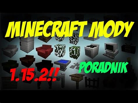 Jak Zainstalowa Mody Do Minecrafta Youtube