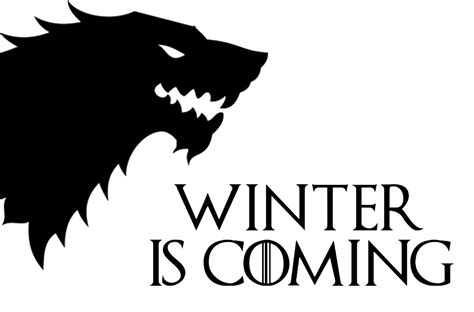 Winter Is Coming Stencil