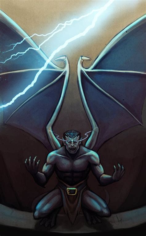 G Is For Goliath By Angieblues On Deviantart Gargoyles Gargoyles