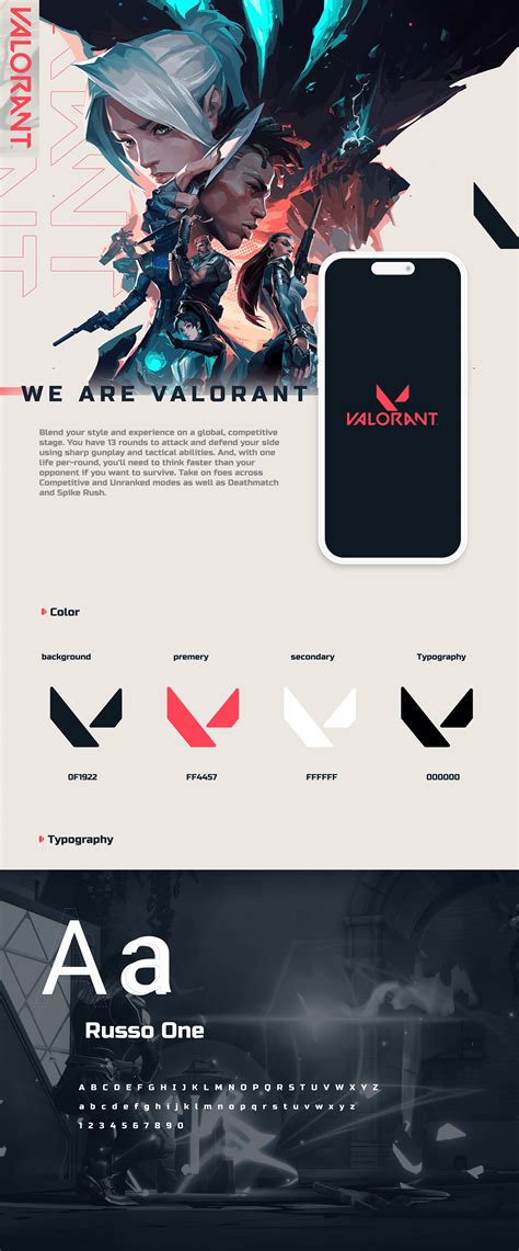 Valorant mobile app design (1) | Images :: Behance