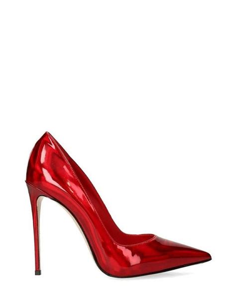 Le Silla Eva Pointed Toe Pumps In Red Lyst