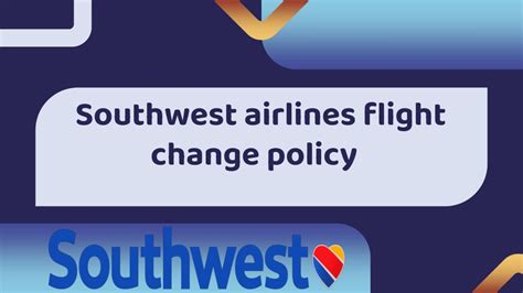 PPT Updates On Southwest Flight Change Policy PowerPoint Presentation