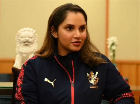 Sania Mirza Will Join The RCB Team As A Mentor In The WPL Said Need