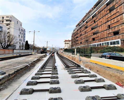 Les Extensions De La Ligne Du Tramway Marseille En Bonnes Voies Etf