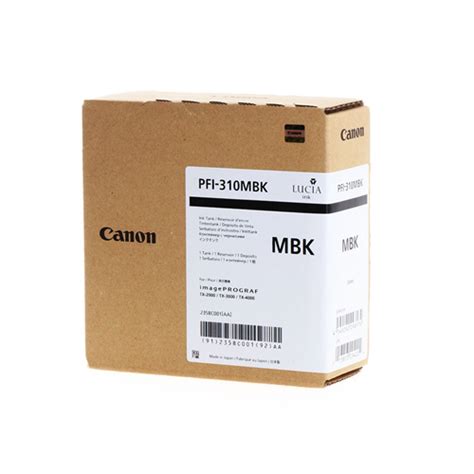 Canon Pfi Mbk Tinta Mbk Ml La Casa De Las Impresoras