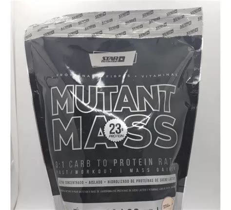 Suplemento En Polvo Star Nutrition Mutant Mass Proteínas Sabor Vanilla