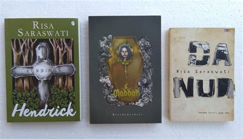 Novel Risa Saraswati 3 buku on Carousell