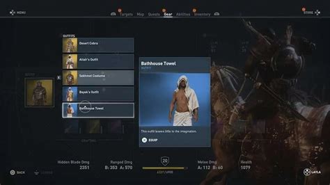 Assassins Creed Origins Outfit Unlock Guide