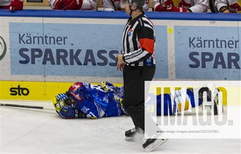 Ice Hockey Eishockey ICEHL VSV Vs EC RBS VILLACH AUSTRIA 13 JAN 23