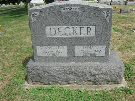 Lydia Josephine Miltenberger Decker 1854 1942 Homenaje De Find A Grave